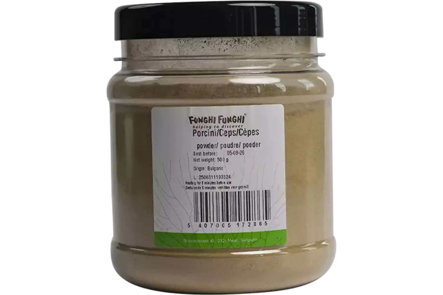 Cepes poeder gedroogd 500gr stuk
